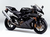 Kawasaki ZX-10R 2005 - Schwarze Version - Ersatz-Aufkleber